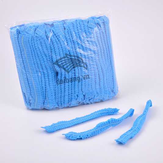 Bao bọc tóc y tế hình dạng giống "con sâu" trong phòng sạch