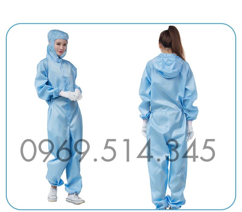 Quần áo chống tĩnh bộ liền sự lựa chọn thông minh cho các doanh nghiệp