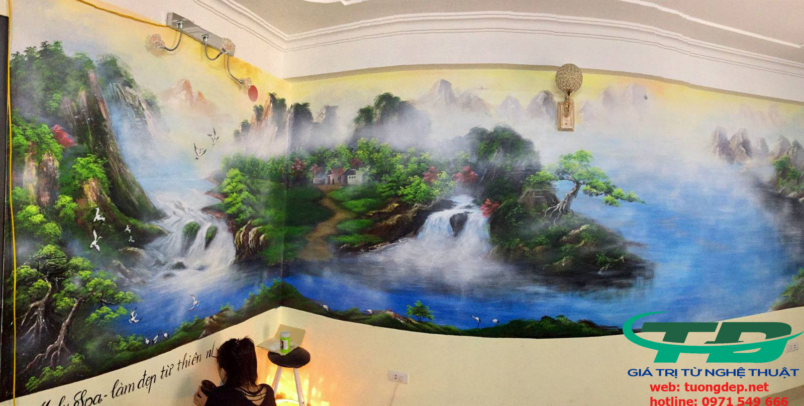 vẽ tranh tường tại Hà Nội