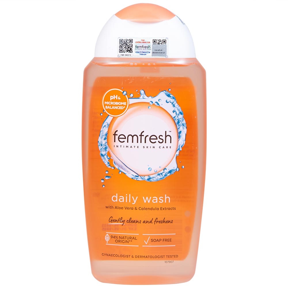 DUNG DỊCH VỆ SINH FEMFRESH DAILY WASH (MÀU CAM)