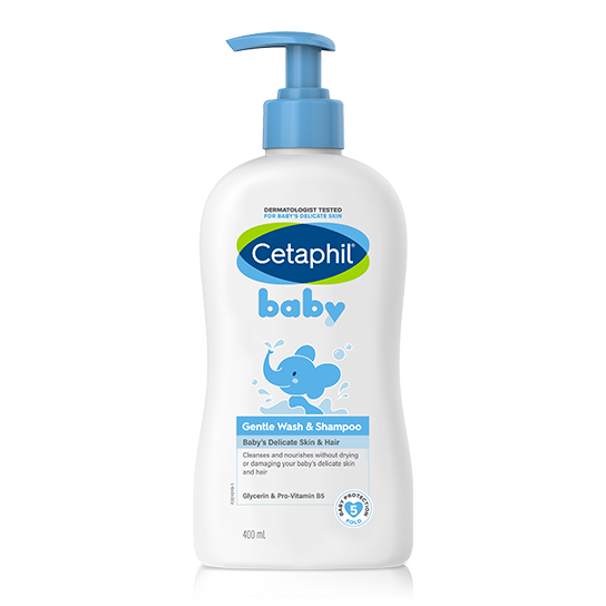 Sữa Tắm Gội Toàn Thân Cetaphil Baby Gentle Wash Shampoo 2in1 400ml