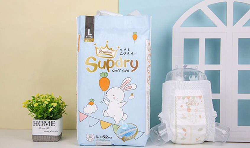 [Tặng quà từ 1 bịch] Bỉm SUPDRY Cao Cấp Nội Địa Trung Quần M58/L52/XL46/XXL42/XXXL40