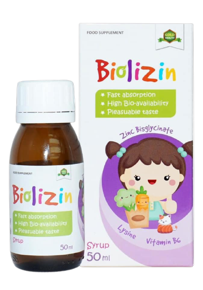 BIOLIZIN – KẼM NGUYÊN TỐ CHUẨN CHÂU ÂU CHO BÉ