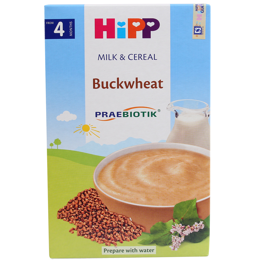 Bột dinh dưỡng HiPP sữa kiều mạch 250g (Trên 4 tháng)