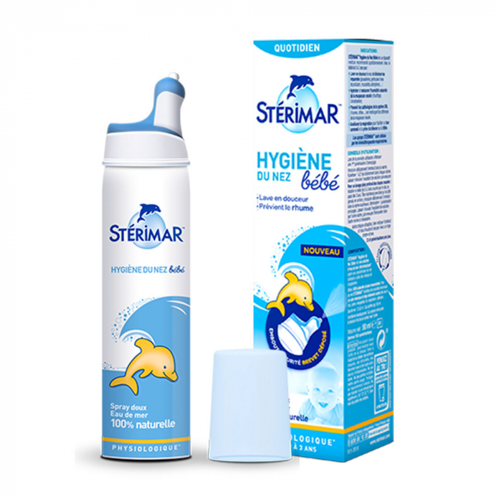 Xịt mũi bằng muối biển cho trẻ sơ sinh Sterimar Baby 100ml từ Pháp