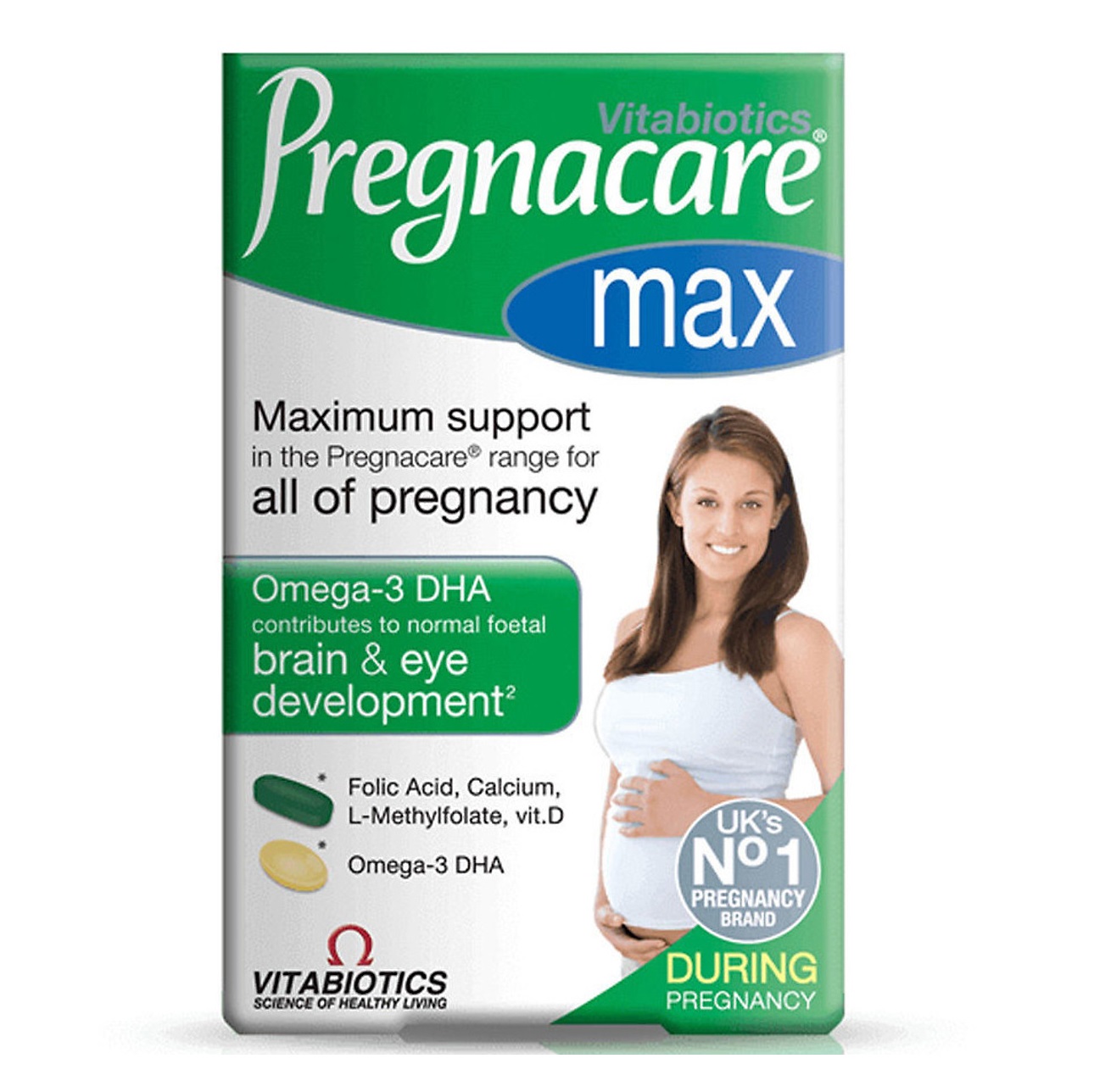 PREGNACARE MAX HỘP 84 VIÊN - VITAMIN TỔNG HỢP CHO BÀ BẦU CỦA ANH