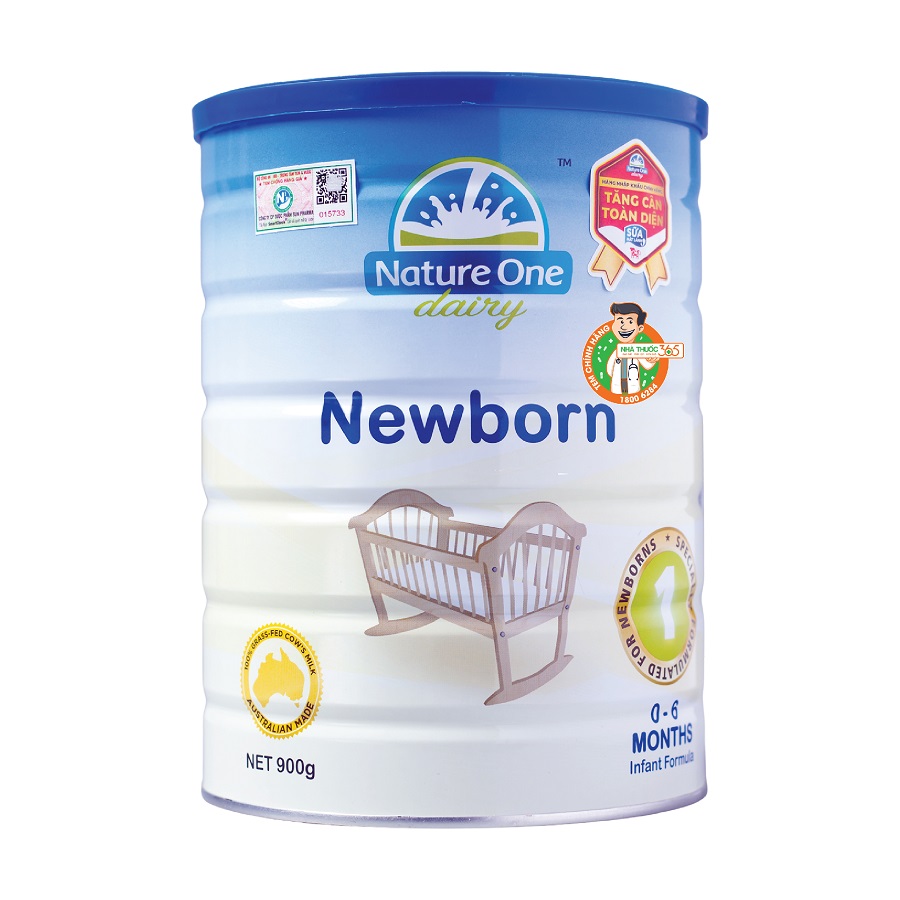 Sữa Nature One Số 1 900g ( Dành Cho Bé 0-6 Tháng)