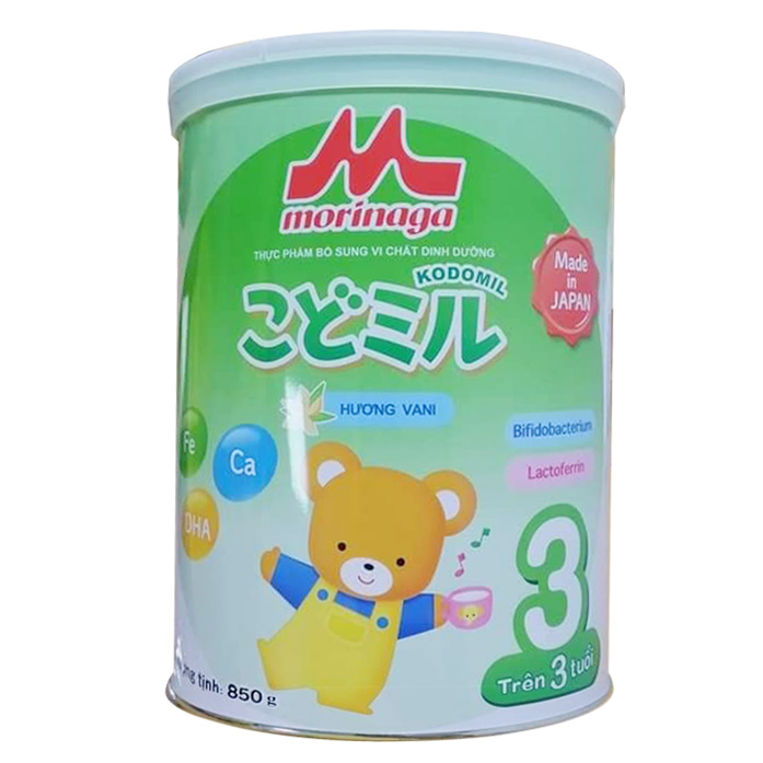 Sữa Morinaga số 3 KODOMIL 850G (trên 3 tuổi)