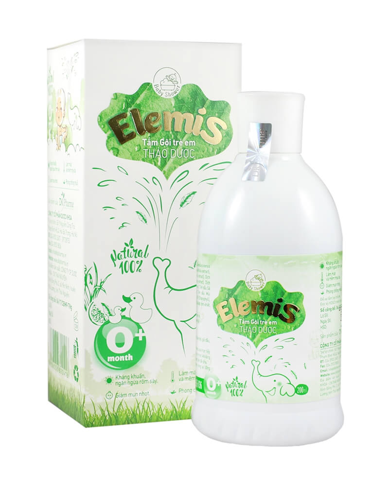 ELEMIS - SỮA TẮM THẢO DƯỢC DÀNH CHO BÉ (CHAI 200ML)