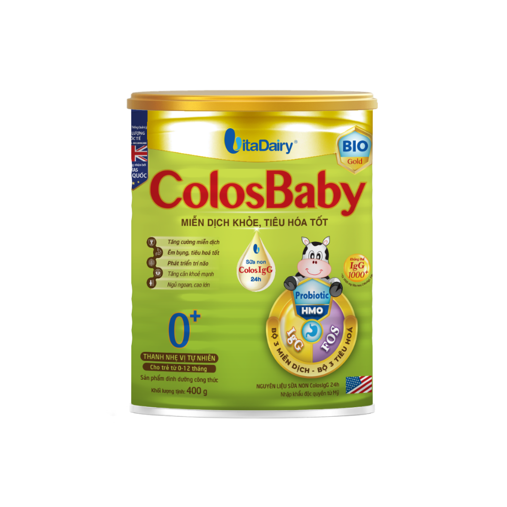 Sữa bột ColosBaby Bio Gold 0+ 400