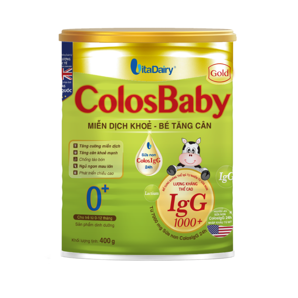 Sữa Colosbaby Gold 0+ lon 400g