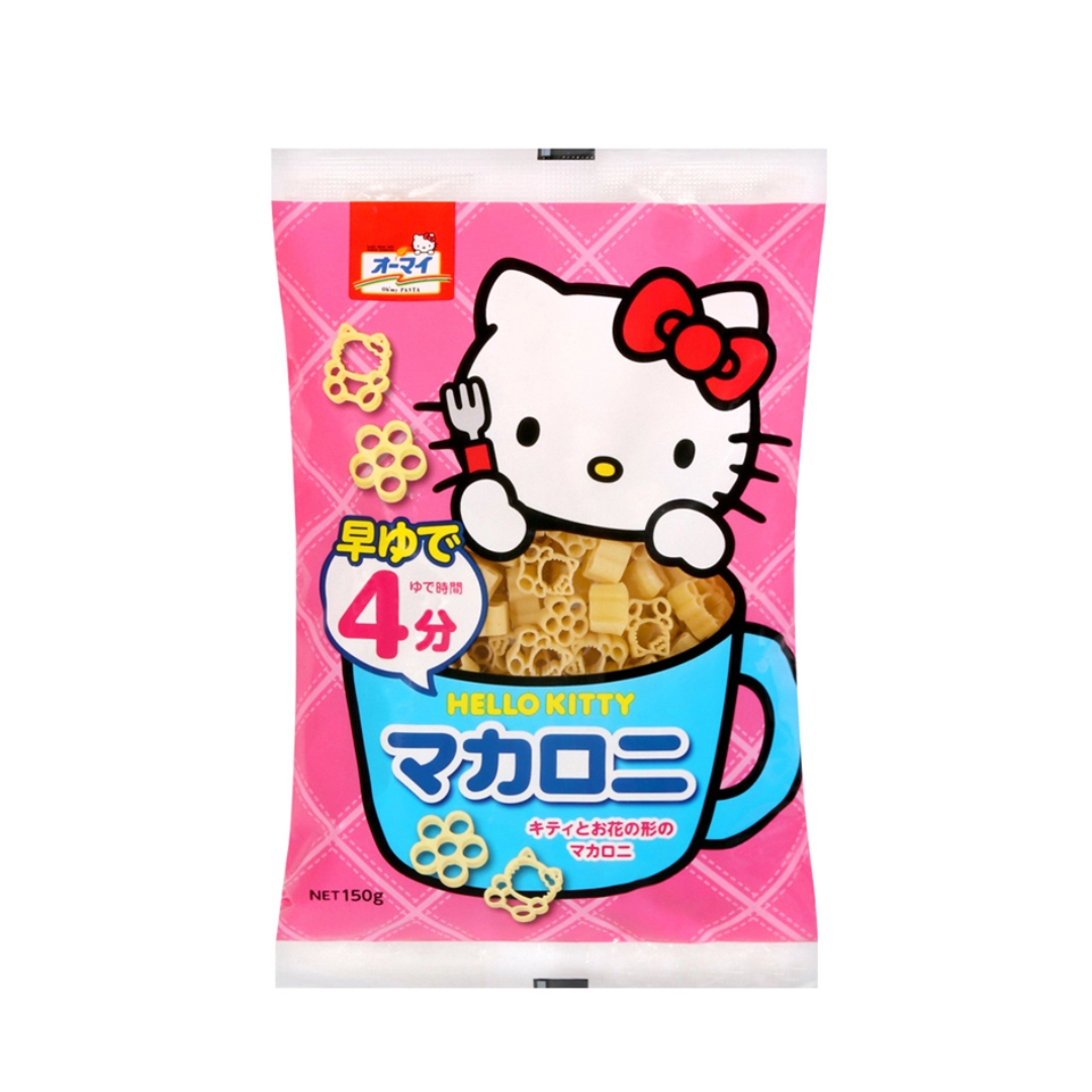 Mì nui Hello Kitty tách muối cho bé 9 tháng tuổi