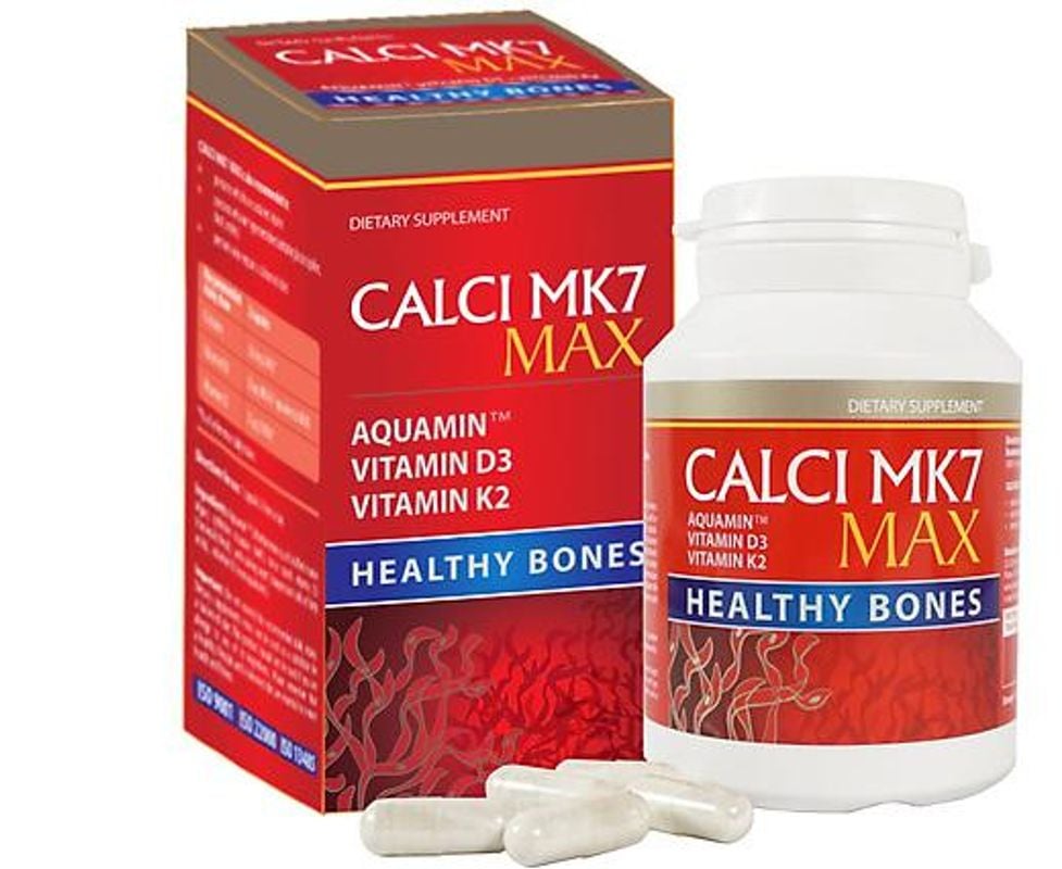 Calci MK7 Max, hỗ trợ hấp thụ canxi vào xương và hỗ trợ cải thiện tình trạng thiếu hụt canxi