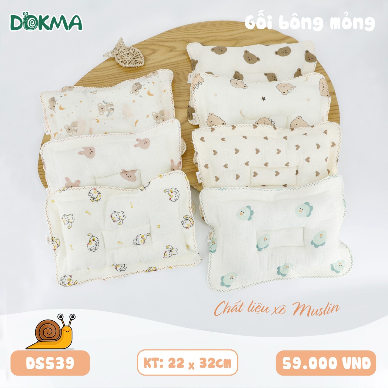 Gối xô Dokma DS344