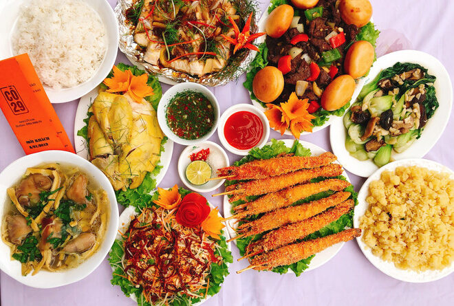 Mâm tiệc cơ bản