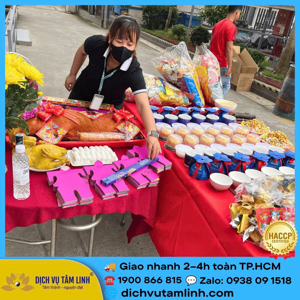 Mâm cúng cô hồn tại phường Cầu Kiệu: Cách xem ảnh thật, chốt đúng gói, tránh đặt nhầm mâm