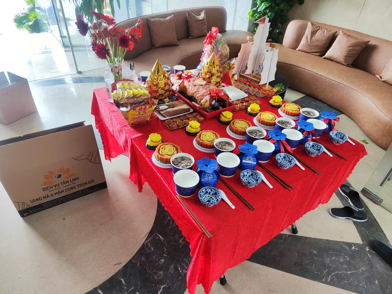 mâm cúng nhập trach thành phố hcm