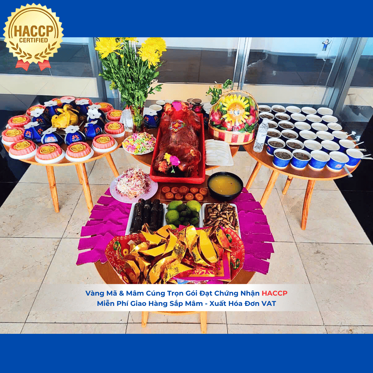 Mâm Cúng Cô Hồn Luxury sang trọng đẳng cấp trọn gói tại TP.HCM