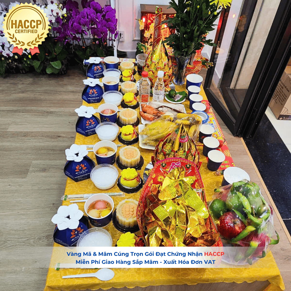 Mâm Cúng Tất Niên Đầy Đủ trọn gói chỉn chu tại TP.HCM