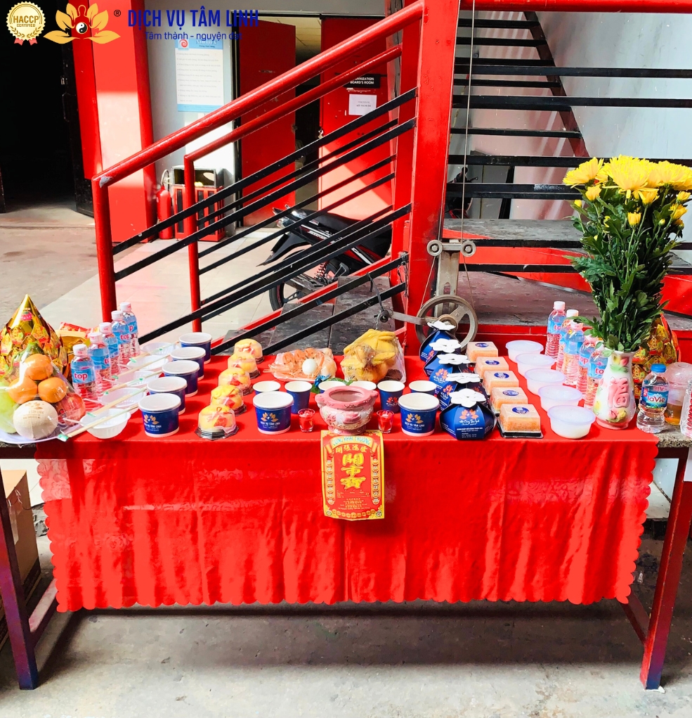 Mâm Cúng Khai Trương VIP 1 - Đầy Đủ