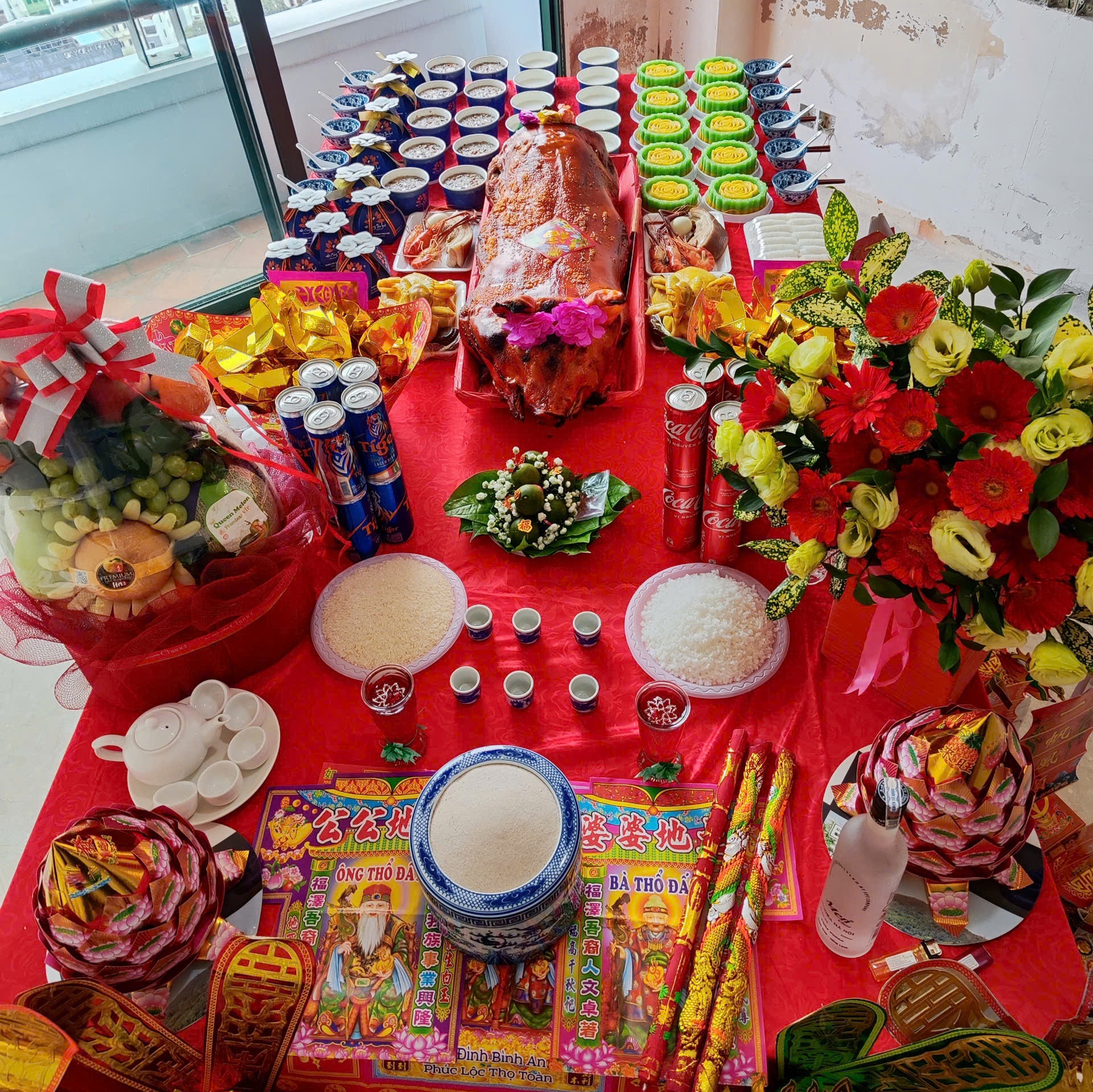 Mâm Cúng Động Thổ Luxury