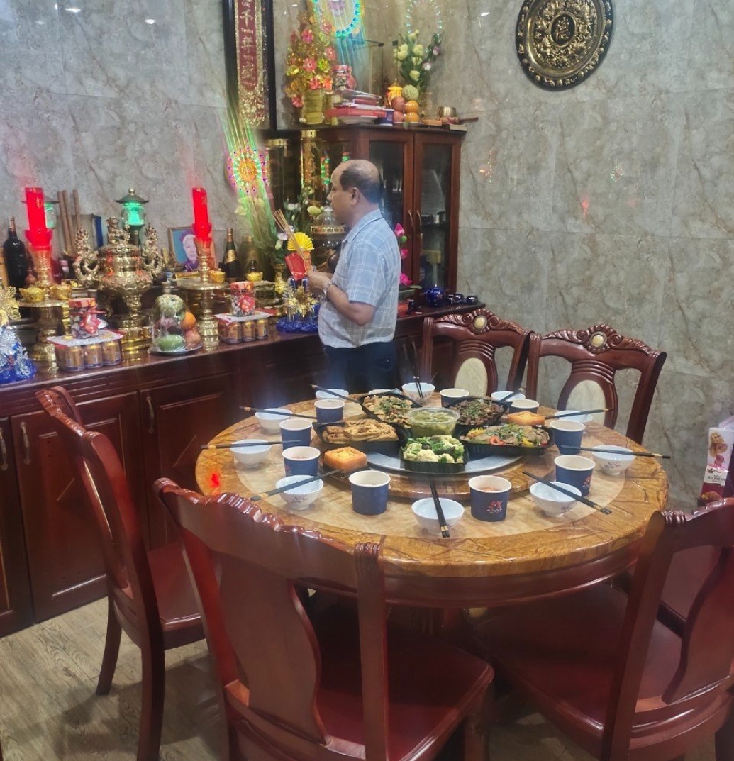 Chi tiết lễ vật mâm cúng chay VIP 1 thanh tịnh sạch sẽ