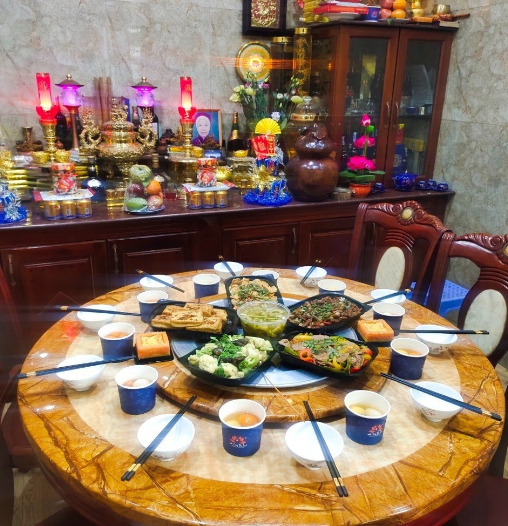 Mâm Cúng Rằm Mùng 1 Chay VIP 1 Đầy Đủ thanh tịnh trọn gói