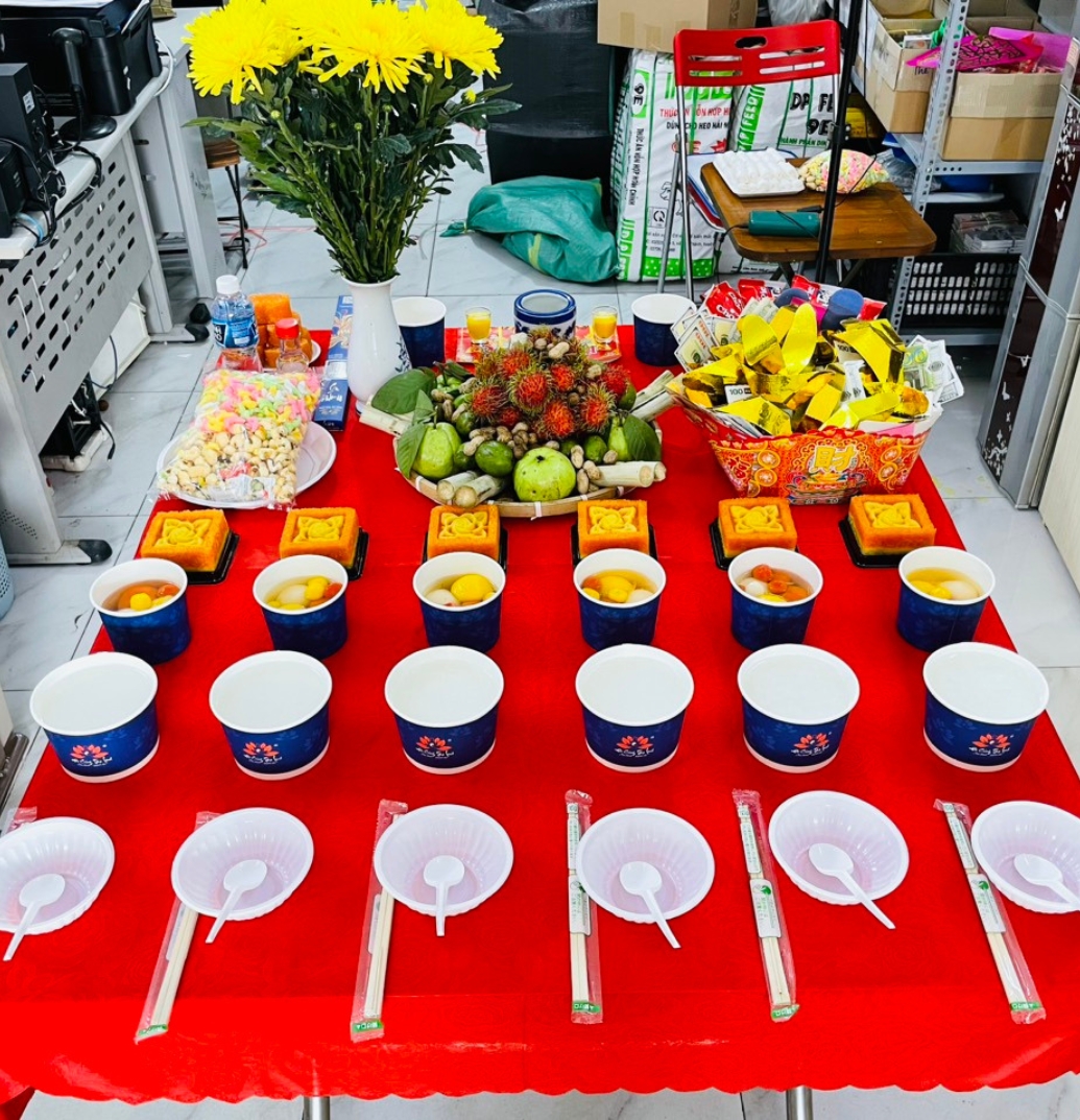 Mâm cúng cô hồn chay 999k gọn nhẹ đủ lễ vật chuẩn phong tục Sài Gòn