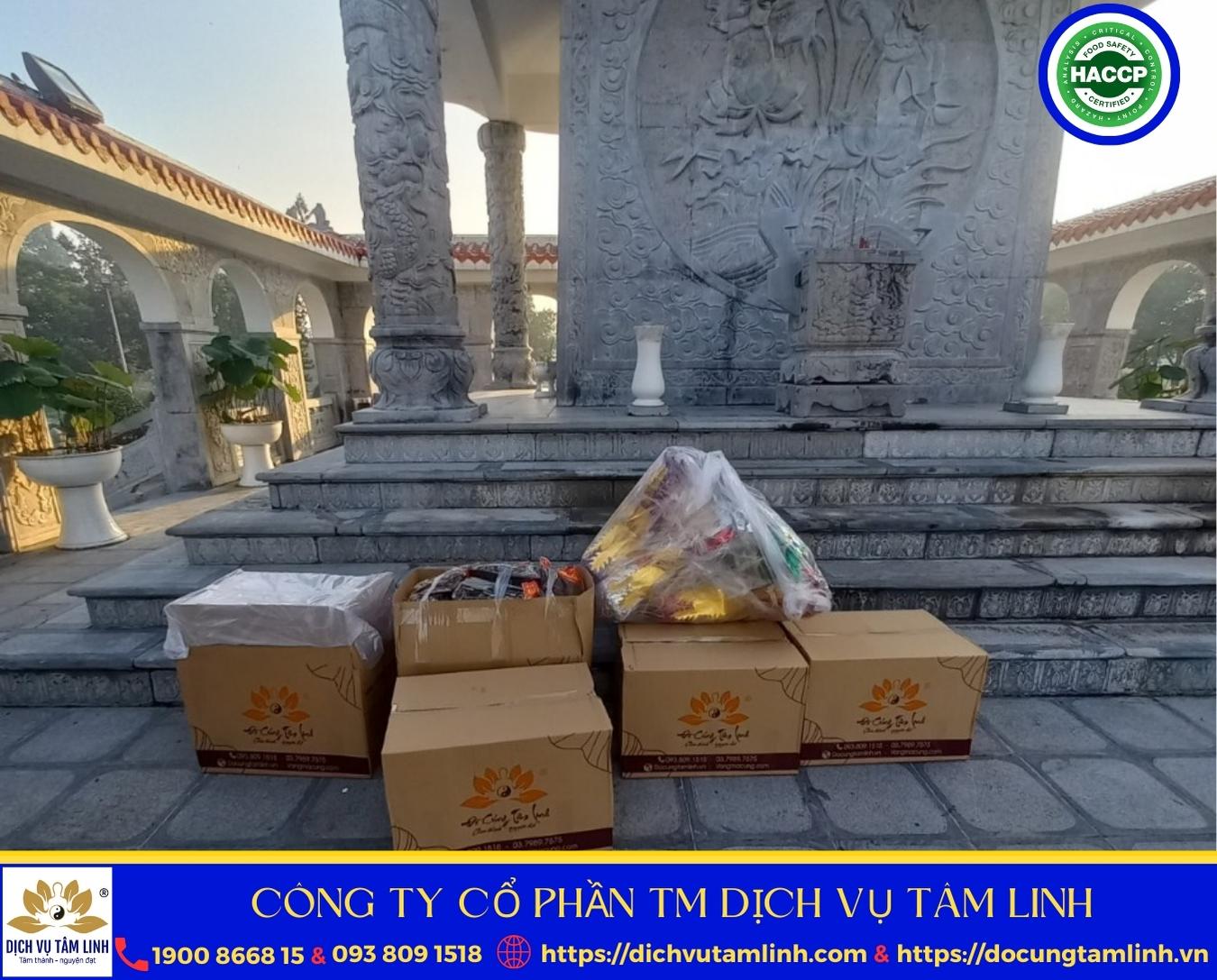 Mâm Cúng Bốc Mộ Thịnh Soạn