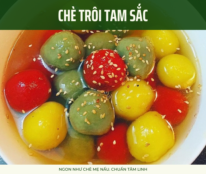 Chè Trôi Nước Tết Đoan Ngọ 6 phần chè trôi cúng Tết Đoan Ngọ thố cao cấp trang nghiêm TP.HCM