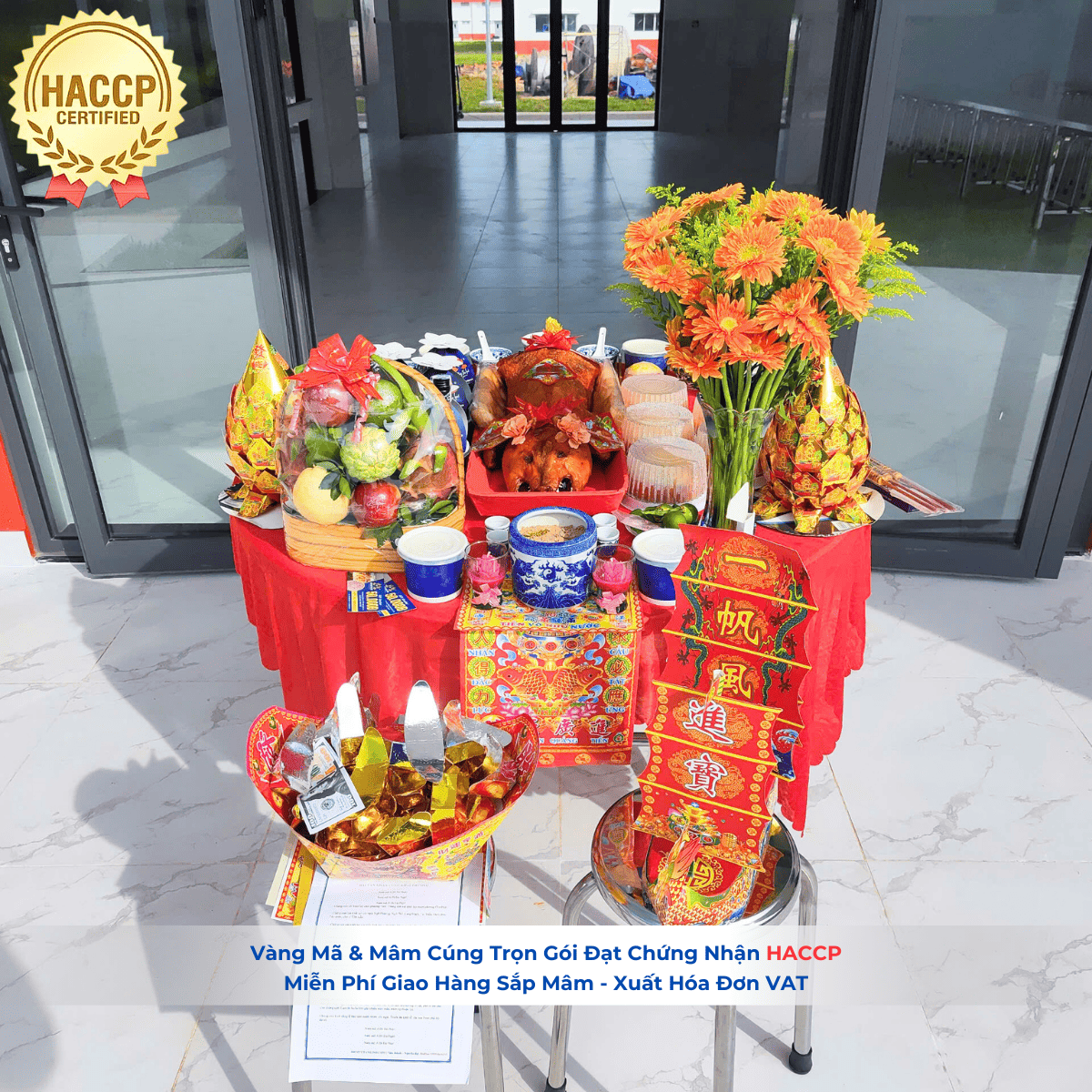 Mâm Cúng Nhập Trạch VIP3 trọn gói đẳng cấp Luxury tại TP.HCM