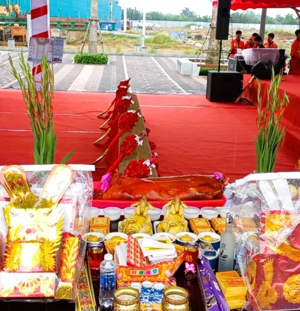 Mâm cúng tổ nghề xây dựng luxury trọn gói đẳng cấp tại TP.HCM