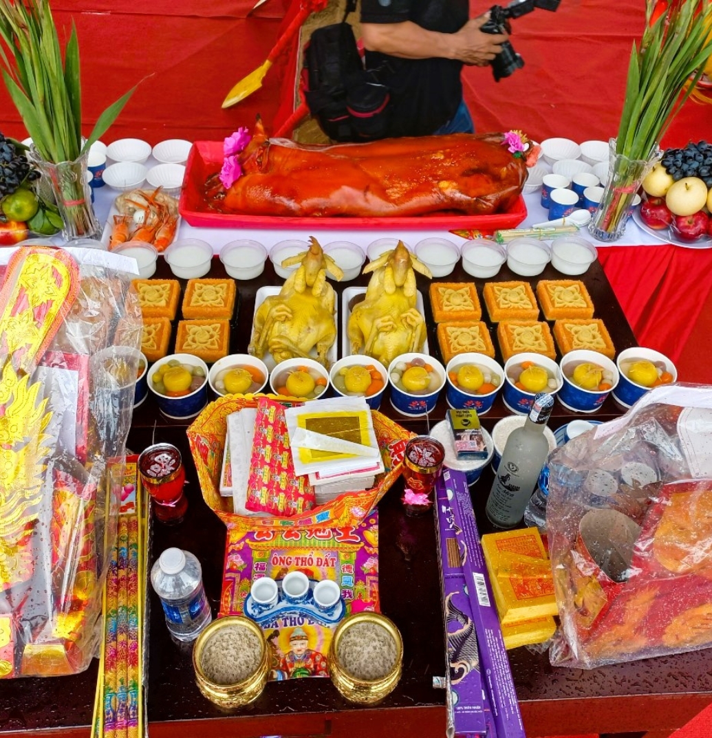 Lễ vật thượng hạng mâm cúng tổ nghề xây dựng luxury