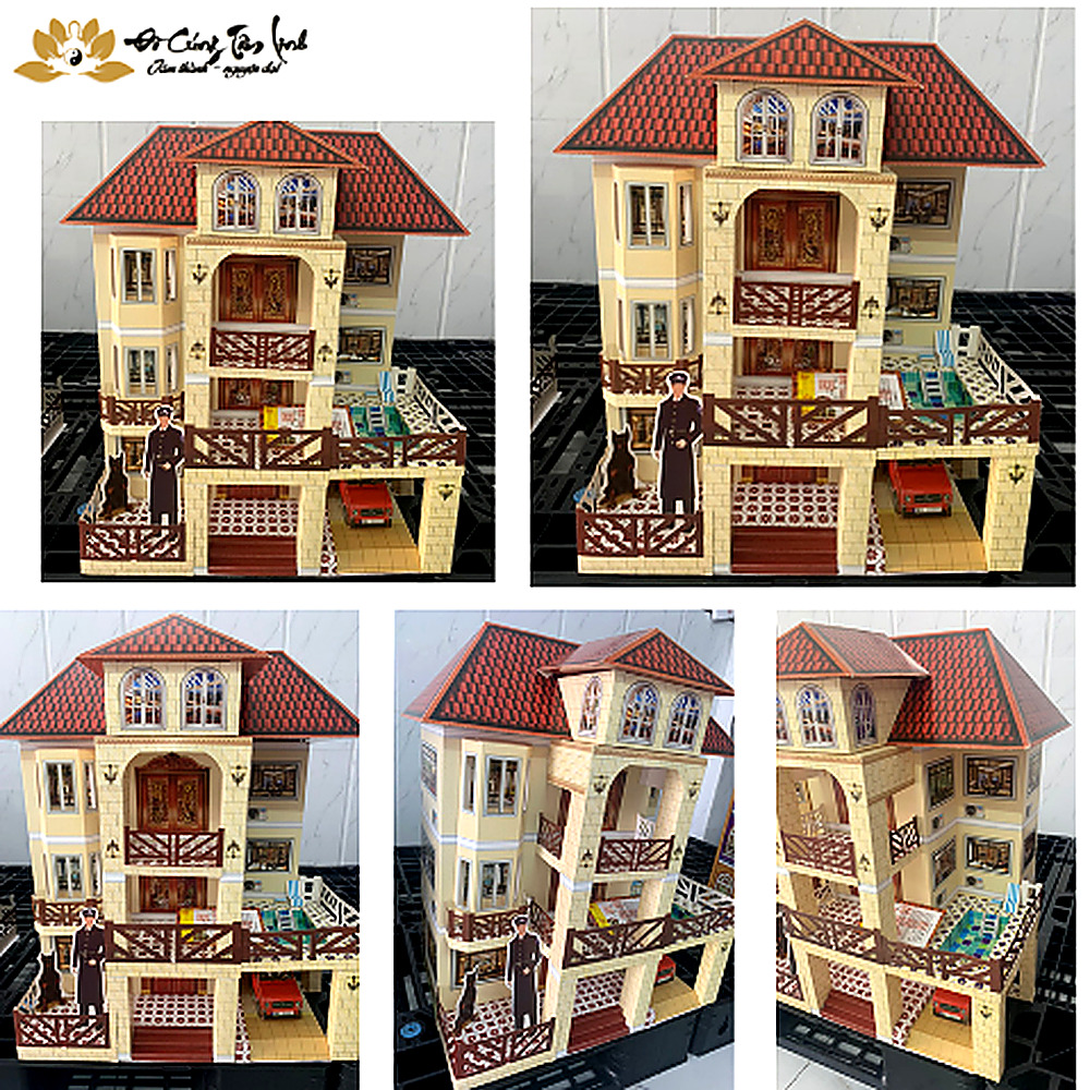 Biệt thự vàng mã TL6 (Mẫu hiện đại)