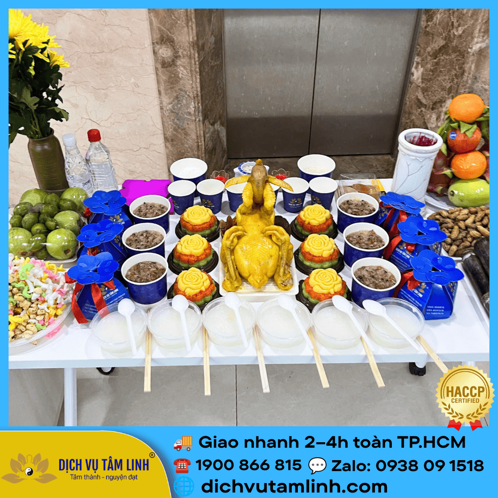 Mâm Cúng Cô Hồn Mặn Tiêu Chuẩn – Chuẩn Nghi Lễ