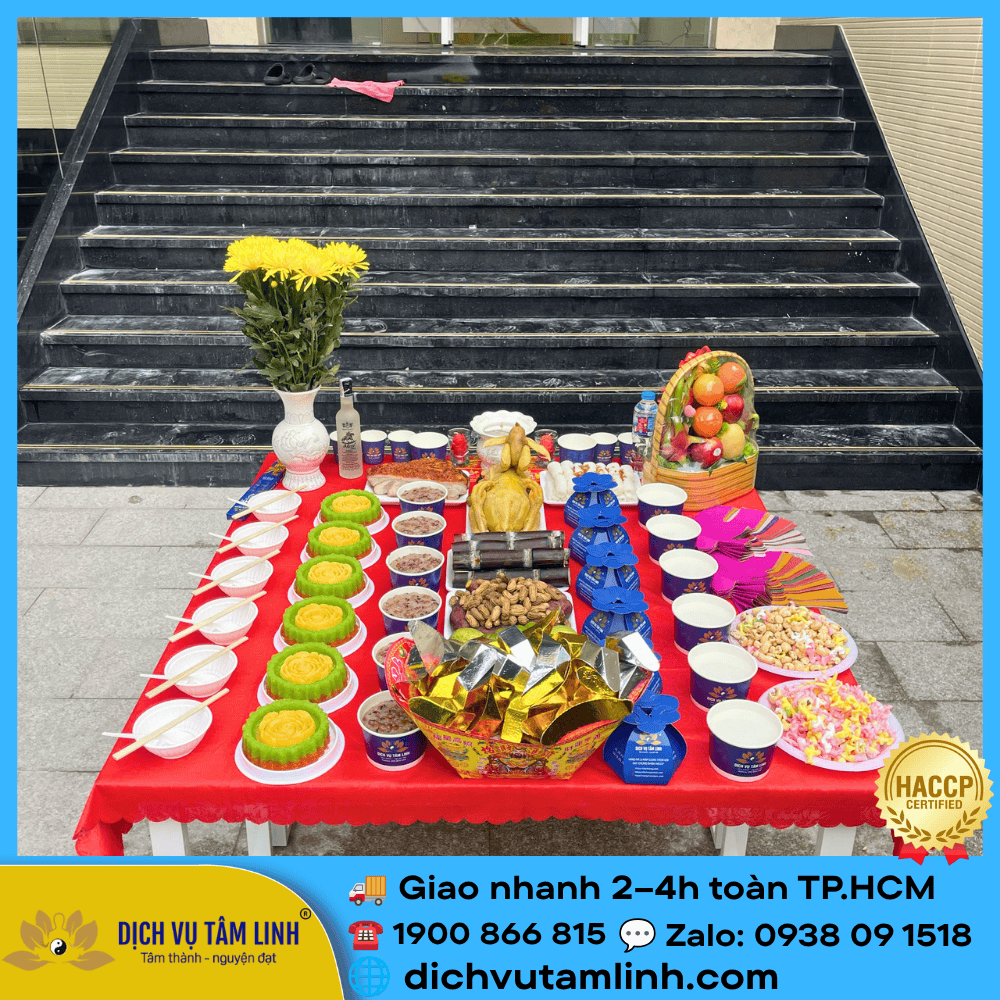 Mâm Cúng Cô Hồn Mặn Tiêu Chuẩn – Chuẩn Nghi Lễ