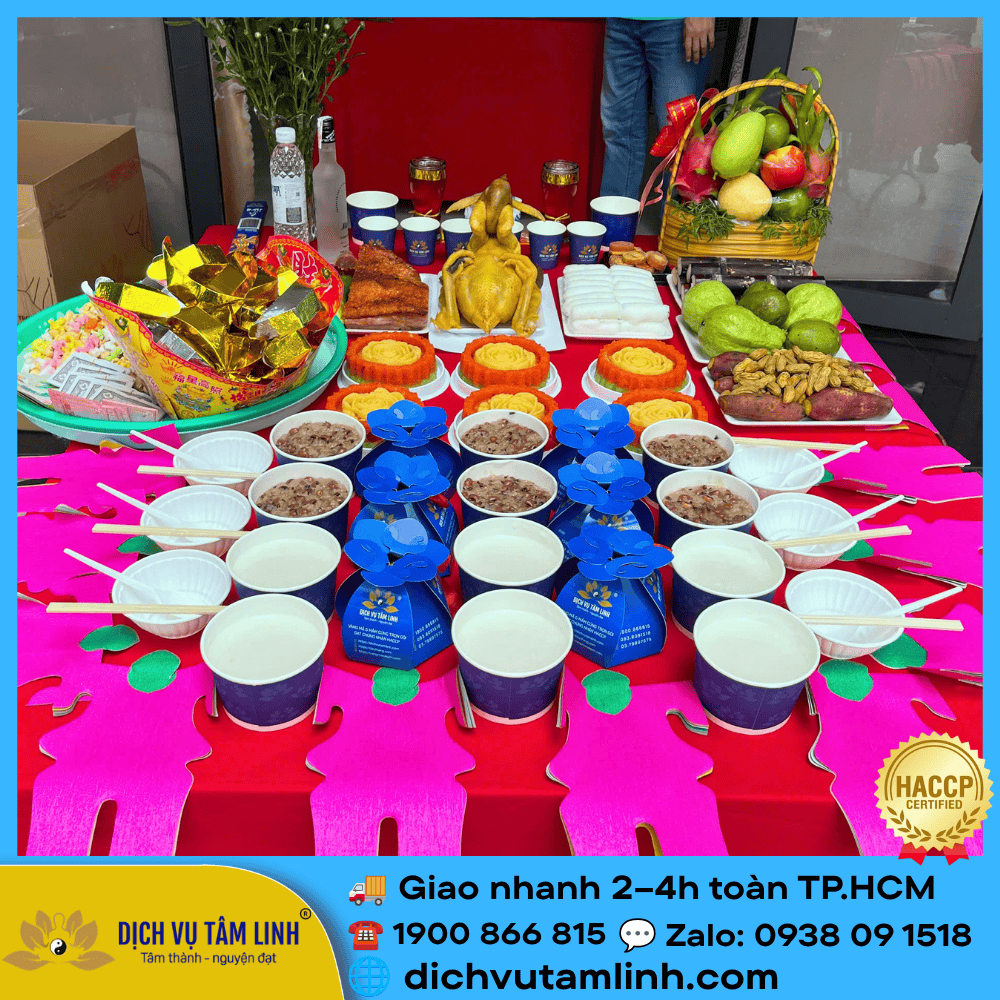 Mâm Cúng Cô Hồn Mặn Thịnh Soạn – Phù Hợp Cửa Hàng, Công Ty
