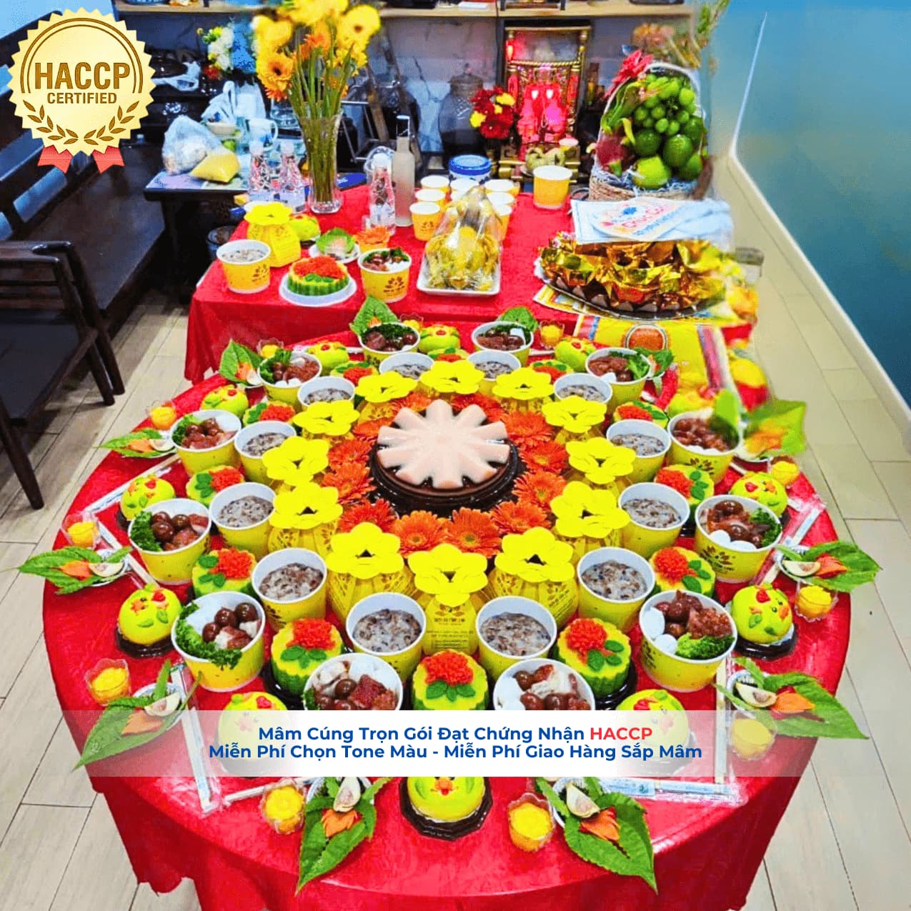 cúng căn cho bé với mâm cúng căn đầy đủ chuẩn lễ tại tphcm