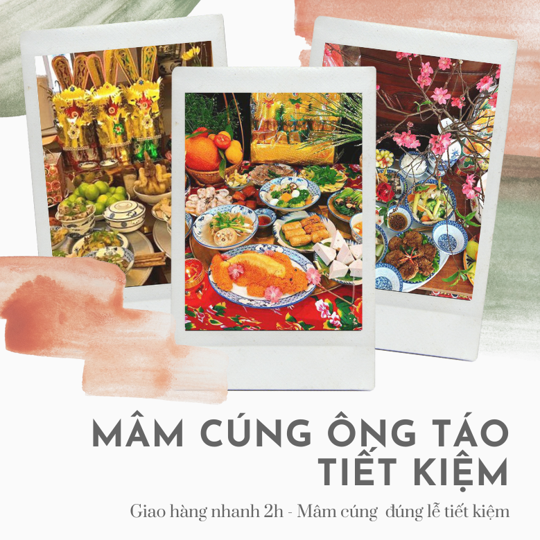 Mâm cúng ông táo tiết kiệm đầy đủ lễ vật tại TP.HCM