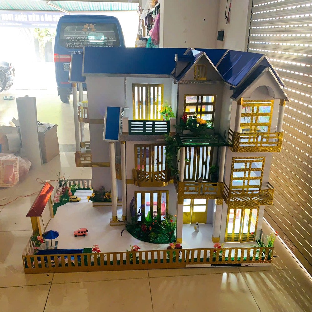 Biệt Thự Vàng Mã Theo Yêu Cầu VIP21 đẳng cấp 3D tinh xảo