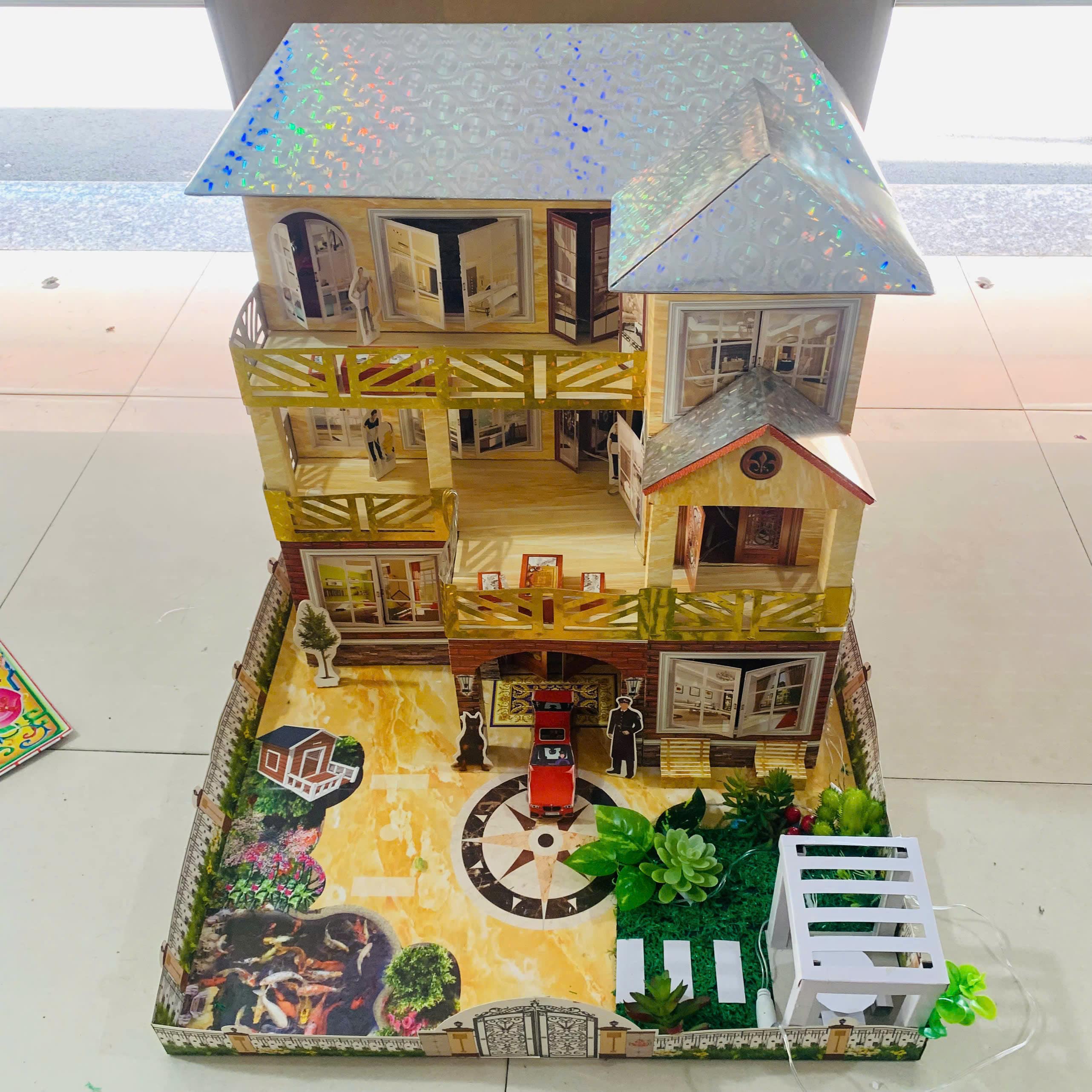 Biệt Thự TL2 Làm Theo Yêu Cầu ( Thêm sân vườn, Đèn, Mái....)