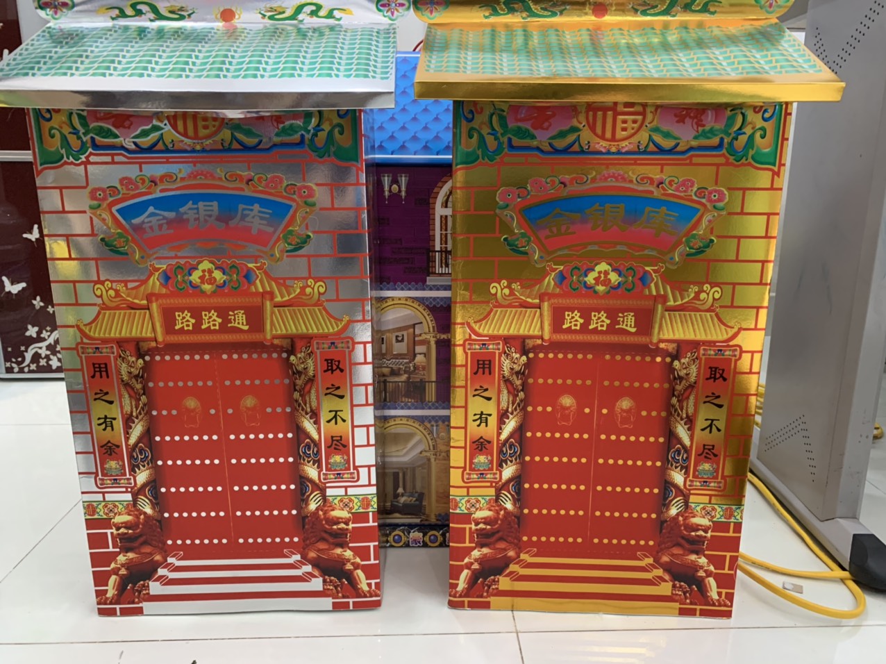 Kho bạc vàng mã được đóng gói chuyên nghiệp giao hỏa tốc 2h