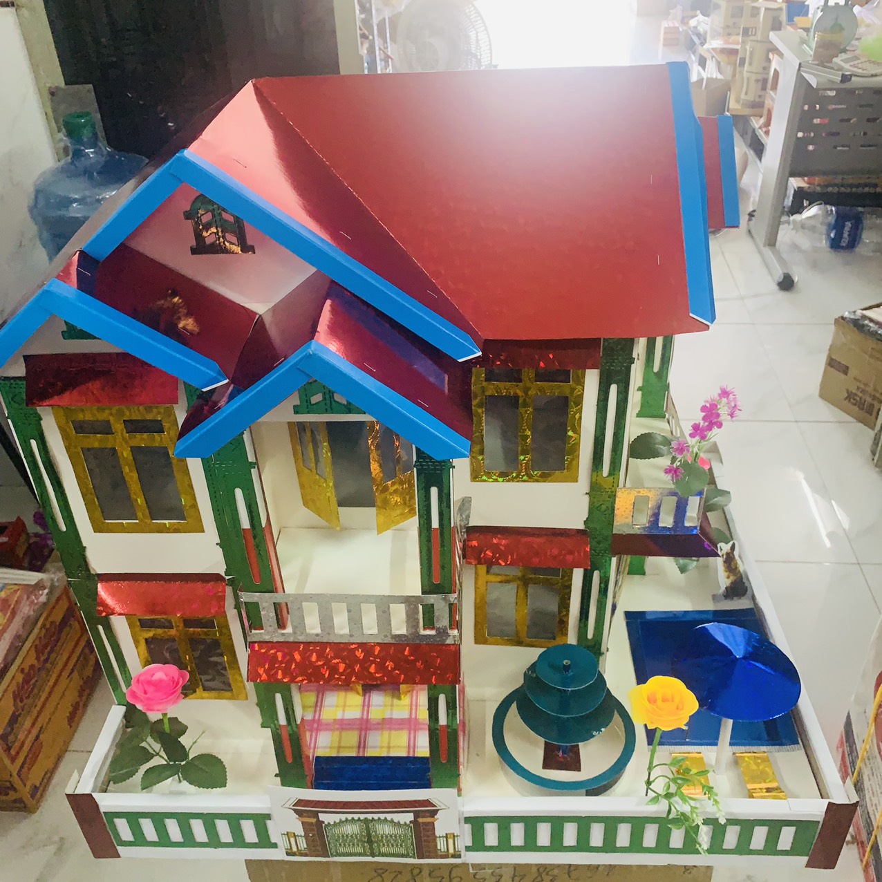 Sản phẩm biệt thự mini VIP12 hoàn thiện chuẩn bị giao cho khách