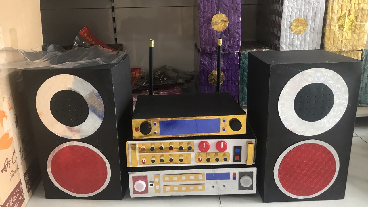 dàn karaoke vàng mã cao cấp hàng đặt xưởng chuẩn lễ đẹp tại tphcm