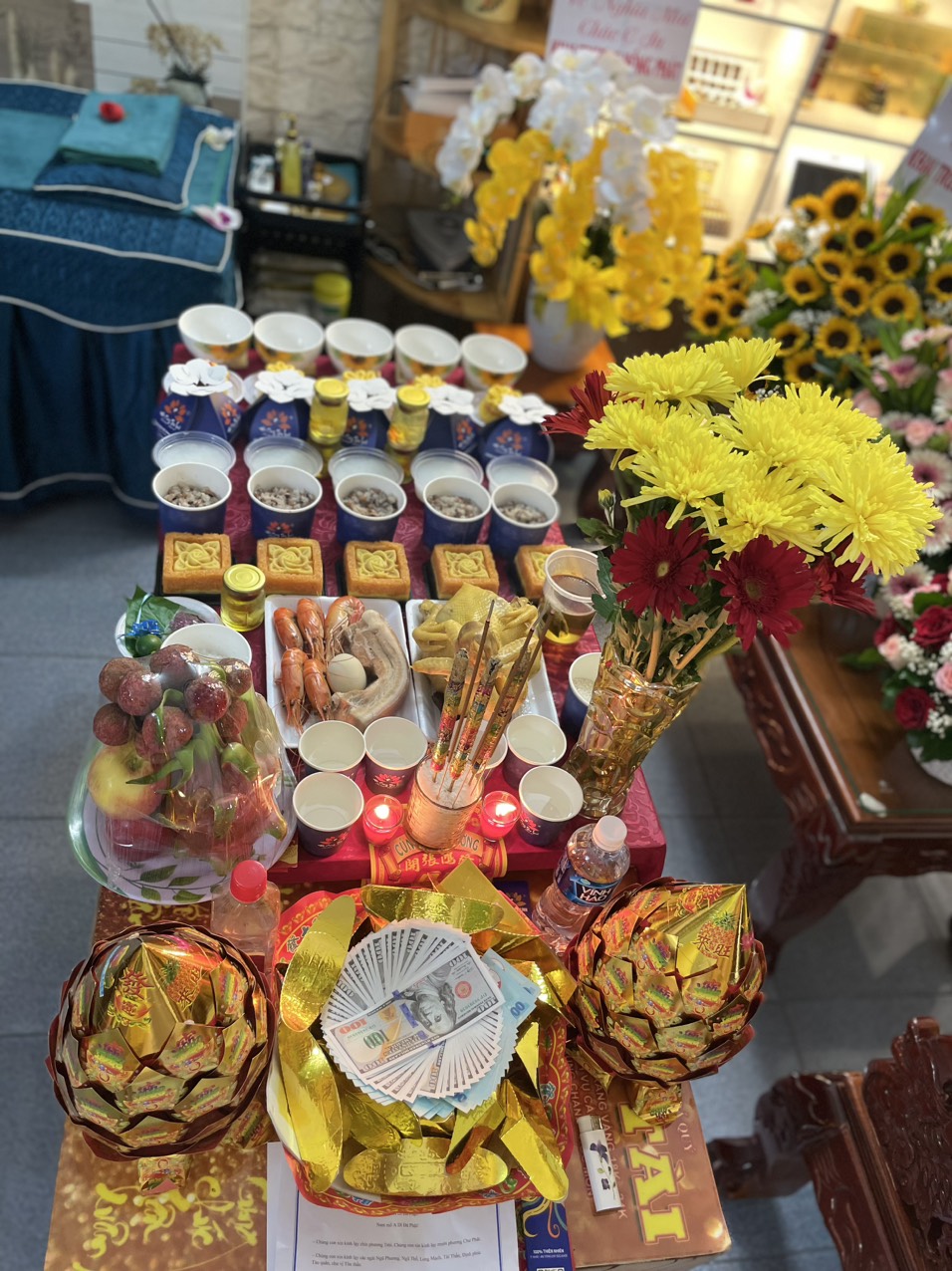 Mâm Cúng Khai Trương Gọn Nhẹ