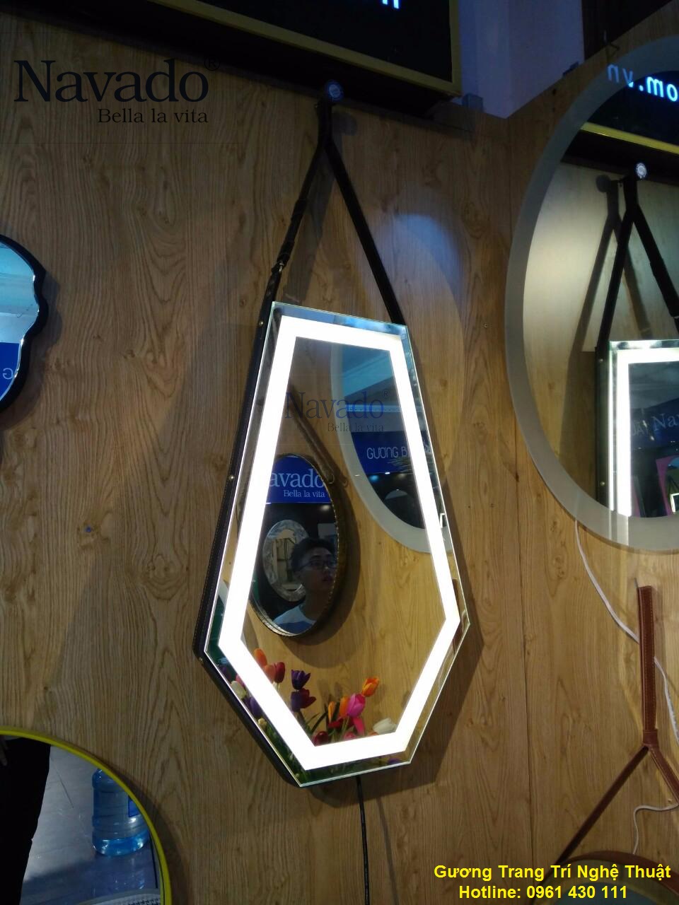 Tăng thêm ánh sáng với gương đèn led