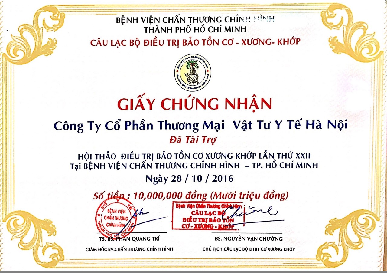 ORBE TÀI TRỢ 