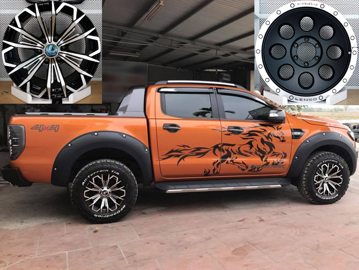 Những lưu ý khi muốn tăng kích thước Lazang xe bán tải