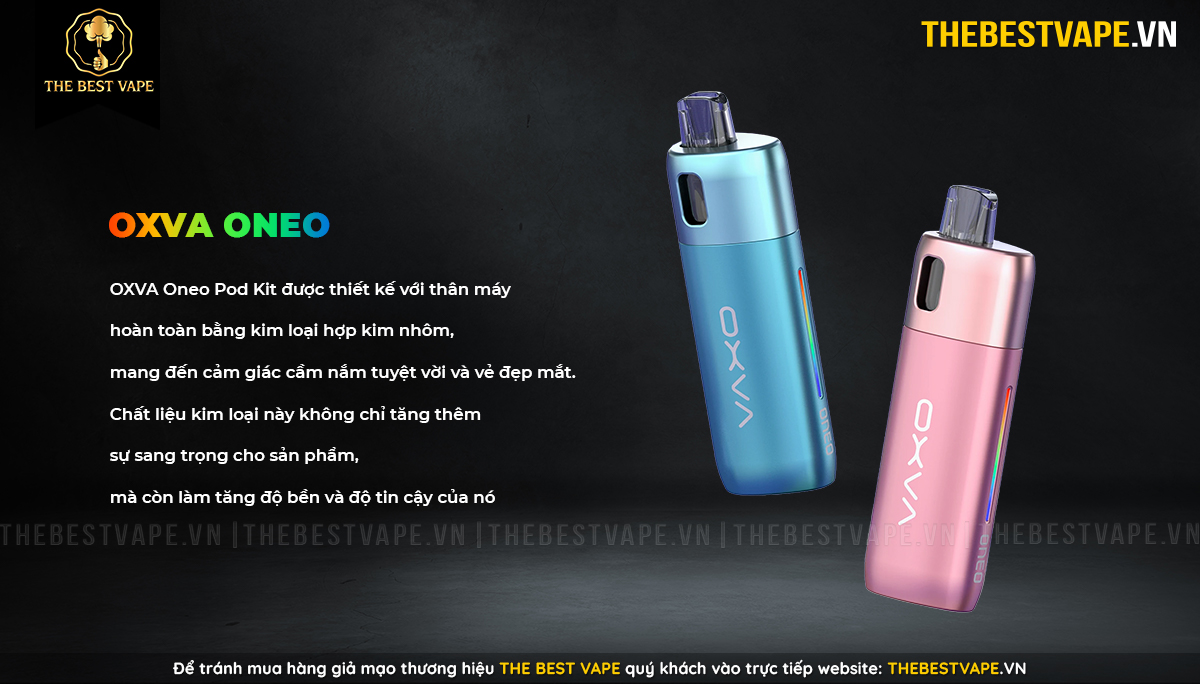 Oxva - ONEO - Pod Kit hợp kim nhôm cao cấp 
