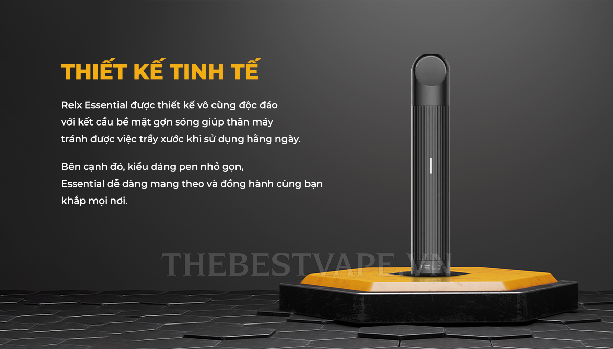 RELX - ESSENTIAL COMBO thiết kế dạng pen nhỏ gọn